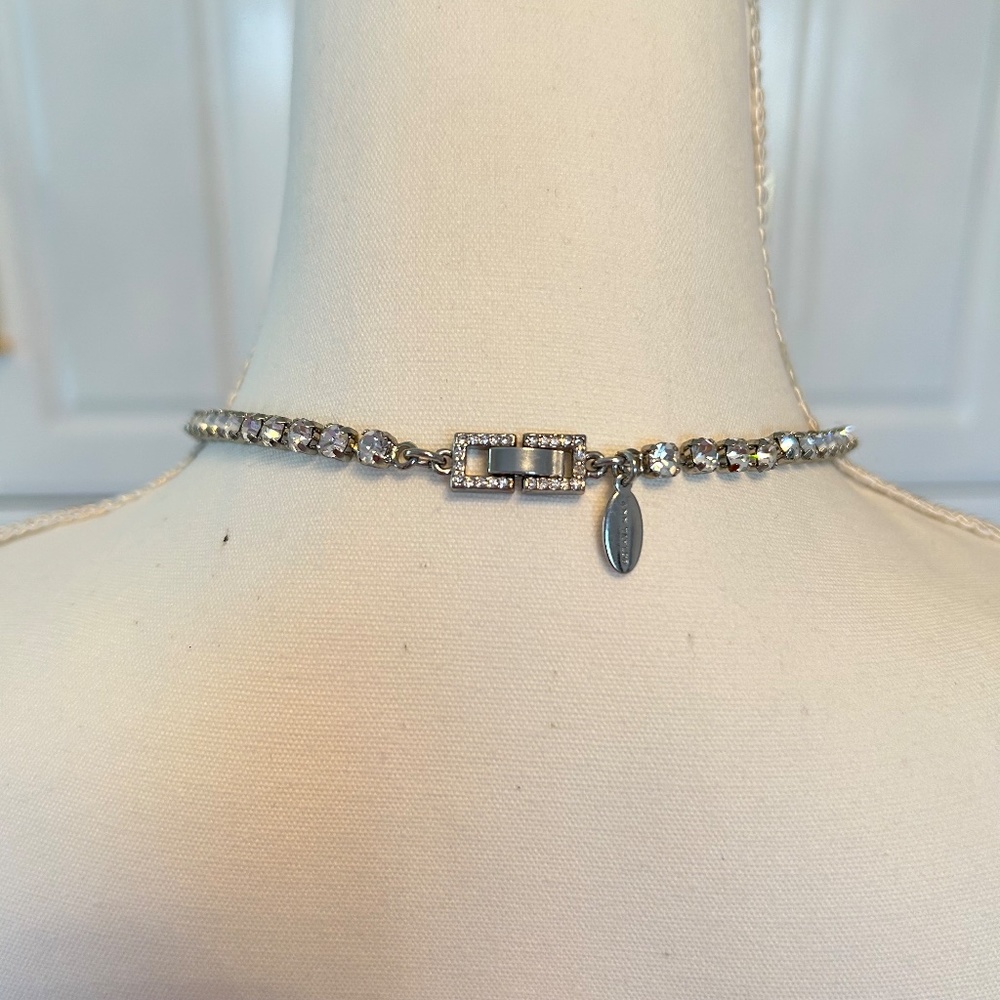 Ann Taylor Rhinestone Statement Necklace - image 5